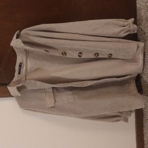 Nasty Gal oversized shirt